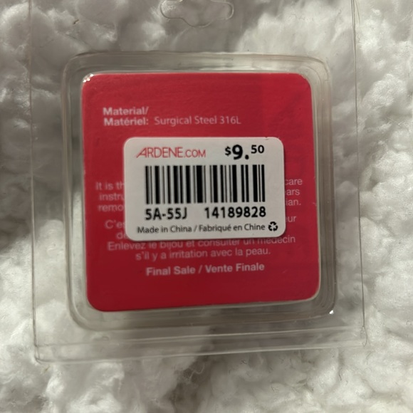 Surgical steel belly button ring anchor - Picture 2 of 2